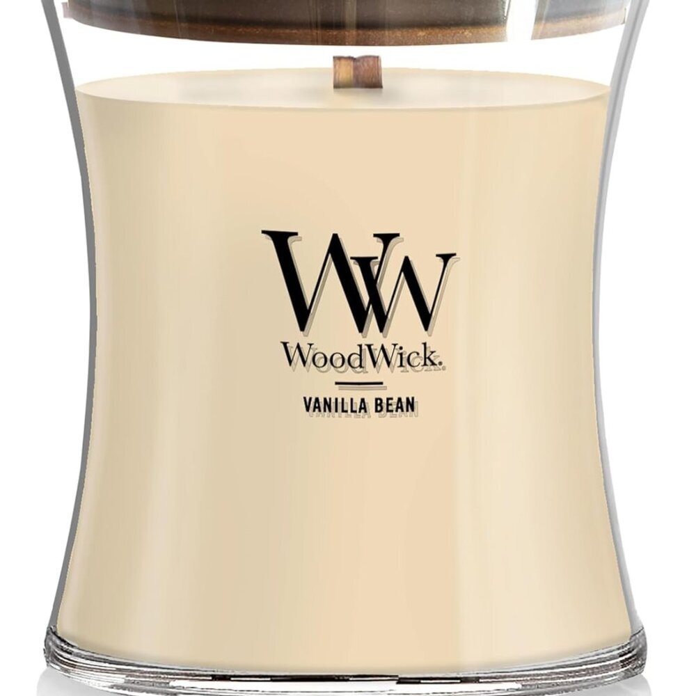 Medium Hourglass Candle Vanilla Bean - Premium Soy Blend Wax Pluswick Innovation